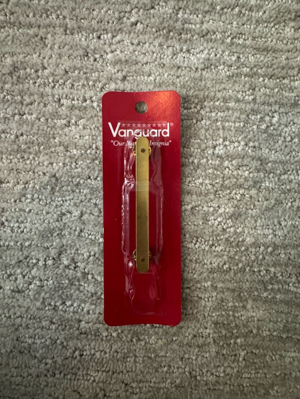 Vanguard- mounting bar for five slide on mini medals